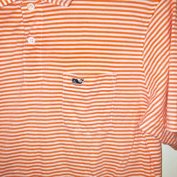 VineyardVines Men’s “Feeder Stripe Edgartown Polo” - Picture 2 of 5
